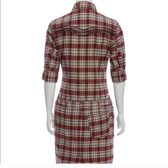 McQ by Alexander McQueen plaid dress - Picture 6 of 17